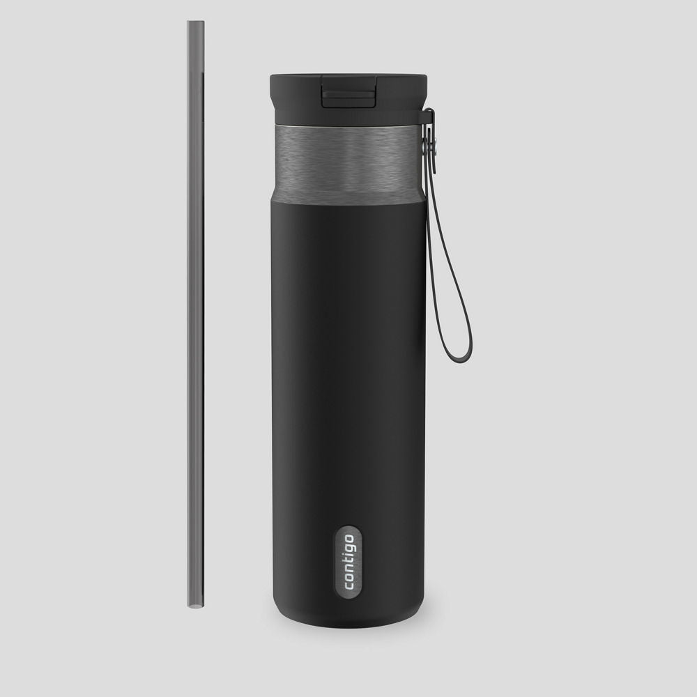 24oz SnapSealT Bottle - Licorice Gunmetal