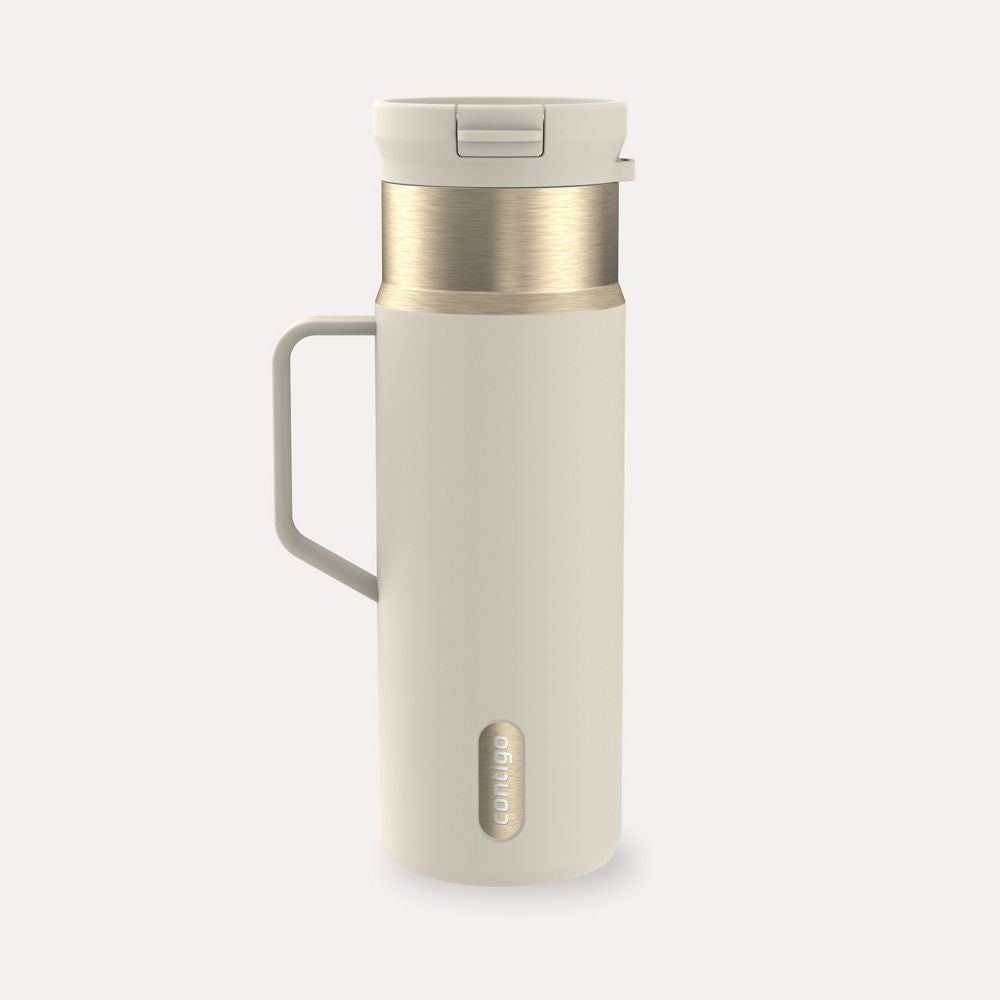 20 oz SnapSealT Bottle w/Handle - Oatmilk Champagne