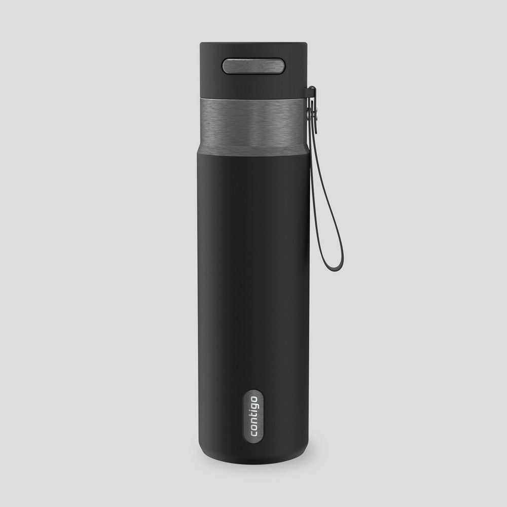 24 oz AutoSeal� Bottle - Licorice Gunmetal