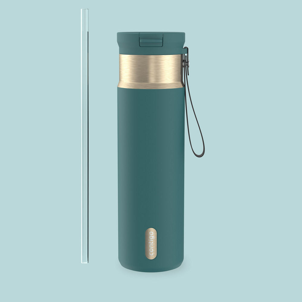 24oz SnapSealT Bottle - Mineral Teal Champagne
