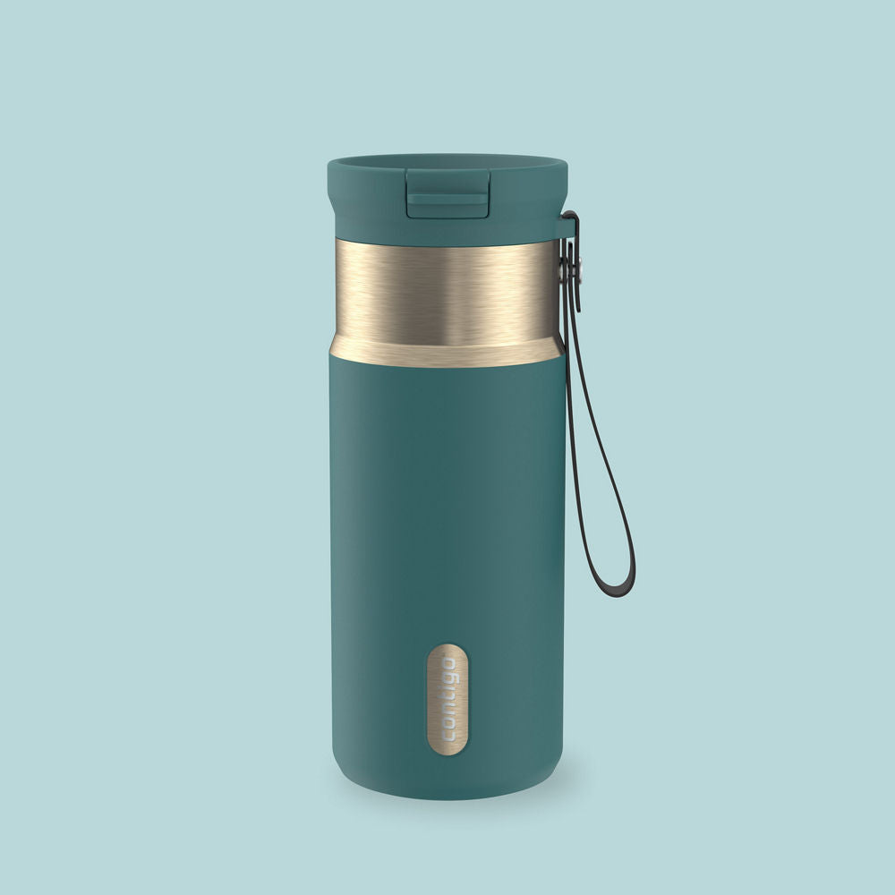 16 oz SnapSealT Bottle - Mineral Teal Champagne